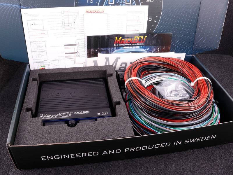 MaxxECU RACE H2O PREMIUM (ECU, kábelkötegek, tartozékok, LSU 4.2)