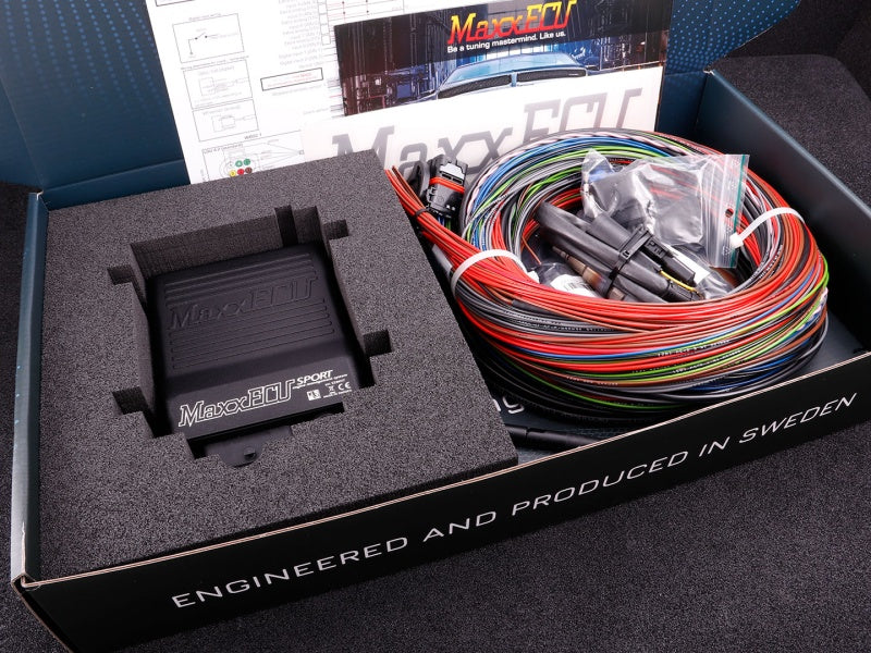 MaxxECU SPORT PREMIUM (ECU, kábelköteg, tartozékok, LSU 4.2)