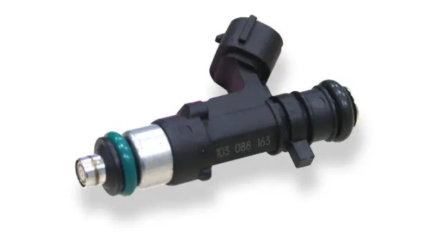 EV14 injektor, 12 Ohm, 1100 cc, C15, Jetronic (EV1), O-O 49 mm, közép, hosszú permetvég, felül 11 mm-re munkált, alsó 16 mm tömítés (EV14-1100-11)